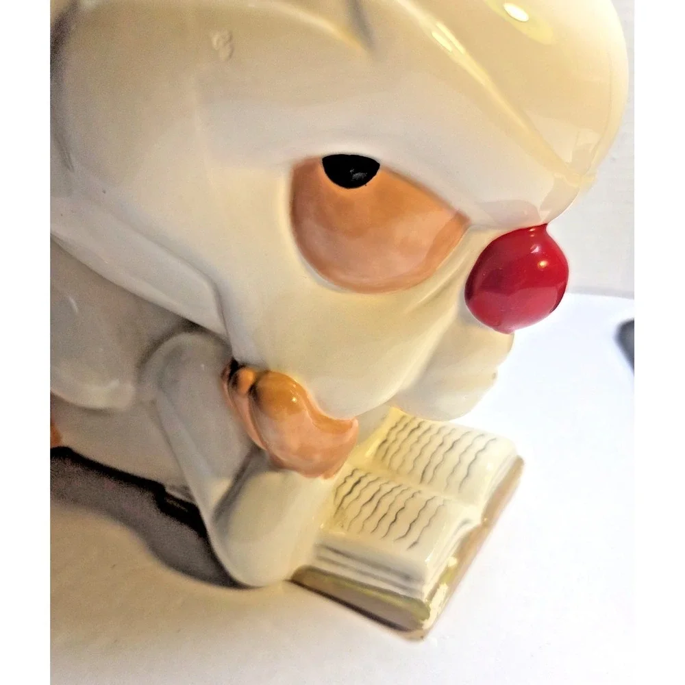 Warner Bros. Studio Store Pinky and the Brain Ceramic Cookie Jar, Lid, 1997